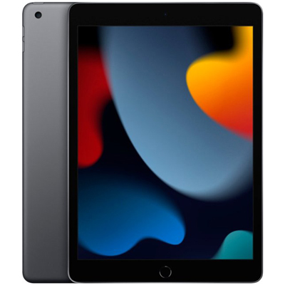 APPLE<sup>&reg;</sup> 10.2-Inch iPad with Wi-Fi - 64GB - Space Gray - Powerful, easy to use and versatile. The new iPad has a beautiful 10.2-inch Retina display, powerful A13 Bionic chip, and an ultra wide front camera with Center Stage. Works with Apple Pencil and the Smart Keyboard. 